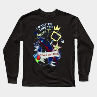 yours and mine Long Sleeve T-Shirt